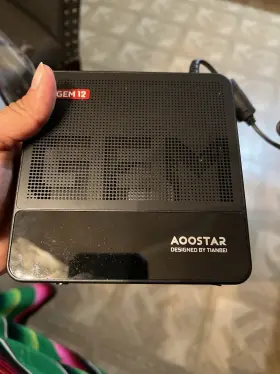8745hs Aoostar Gem12 Max Mini Pc Ryzen 7 Barebone No Ram Ssd