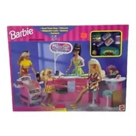Barbie 026676677452 Cooking Magic Sweet Treats Shop Playset