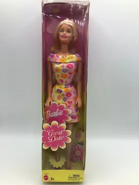 Barbie 027084025620 Great Date Floral Dress Doll