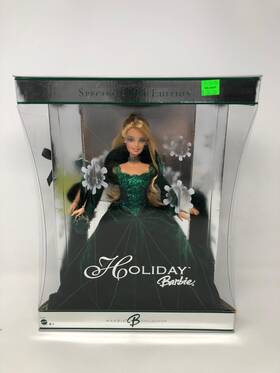 Barbie 027084042788 Holiday 2004 - Green Velvet Dress
