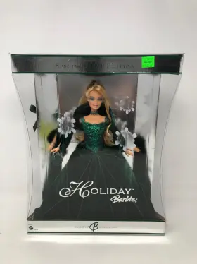 Barbie 027084042788 Holiday 2004 - Green Velvet Dress