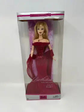 Barbie 027084123005 Birthstone Collection July Ruby