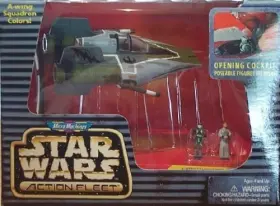 Barbie 047246669936 Star Wars A-wing Starfighter Action Fleet Set
