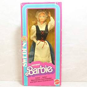 Barbie 074229040321 Dolls Of The World Swedish