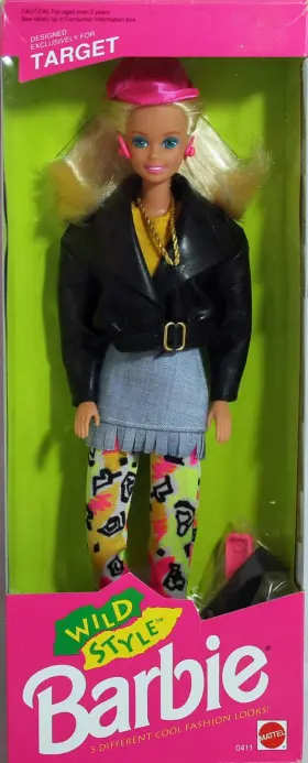 Barbie 074299004117 0411 1992 Target Wild Style Doll