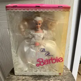 Barbie 074299016233 - Dream Bride Doll Wedding Romance In Satin Lace 1/2 Yellow