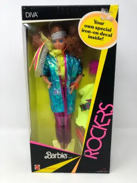 Barbie 074299024276 Vintage 1985 Diva And The Rockers Mattel