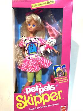 Barbie 074299027093 Petpals Pet Pals Skipper