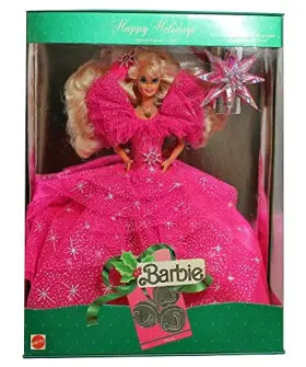 Barbie 074299040986 Holiday Christmas 1990 Happy