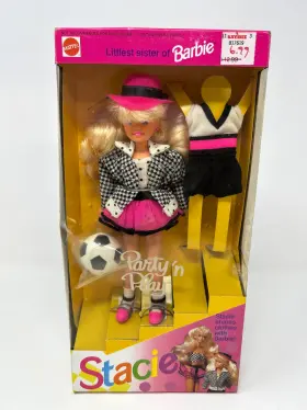 Barbie 074299054112 - Party Ftn Play Stacie Doll Littlest Sister Of 1992