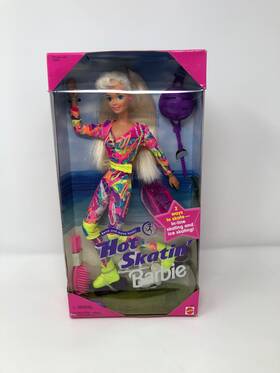 Barbie 074299135118 Hot Skatinft With Bend And Move Body Doll 1994