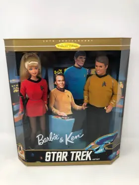 Barbie 074299150067 Pop Culture Star Trek 30th Anniversary And Ken Giftset By Robert Best