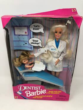 Barbie 074299172557 Mattel 1997 Blonde Dentist