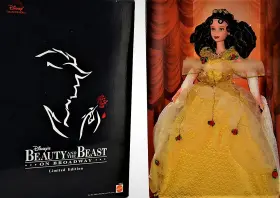 Barbie 074299198441 Disney Beauty And The Beast Belle On Broadway 1998 Doll