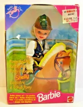 Barbie 074299198816 Pony Riding Shelly