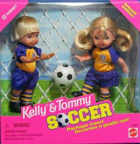 Barbie 074299229633 Kelly And Tommy Soccer Target Exclusive