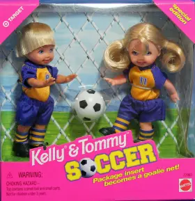 Barbie 074299229633 Kelly And Tommy Soccer Target Exclusive
