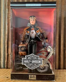 Barbie 074299256370 Pop Culture Harley-davidson #4 2000 Doll
