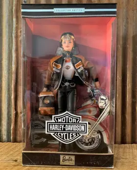 Barbie 074299256370 Pop Culture Harley-davidson #4 2000 Doll