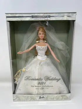 Barbie 074299294389 The Bridal Collection Romantic Wedding 2001 Doll
