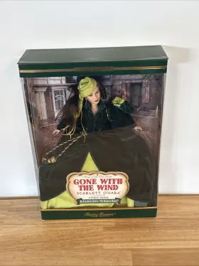 Barbie 074299297717 Timeless Treasures Scarlett O Hara On Peachtree Street 2001 Doll