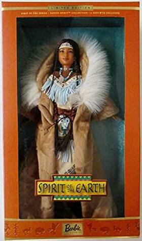 Barbie 074299507076 Native Spirit Of The Earth 2001 Doll