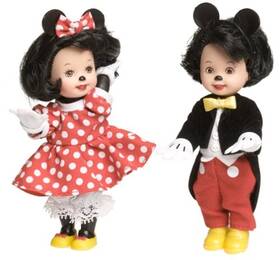 Barbie 074299555022 Disney Tommy And Kelly Dressed As Mickey Minnie Collector Edition 2002
