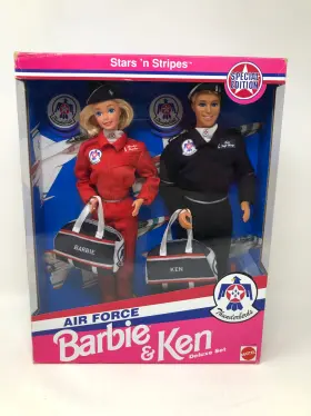 11581 Barbie Stars And Stripes Military Air Force Ken Caucasian Giftset