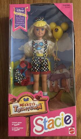 Barbie 11587 Disney Stacie Mickeys Toontown Doll Exclusive 1993