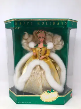 12155 Barbie Holiday Christmas 1994 Happy