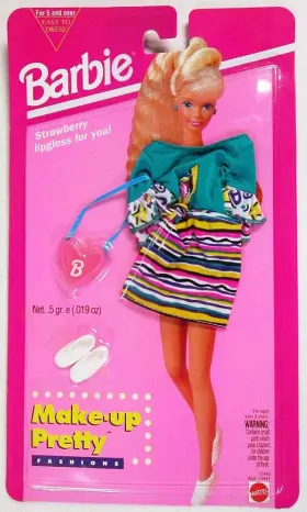12440 Barbie Make-up Pretty Fashions Dress Shoes And Purse 12440 Barbie Make-up Pretty Fashions Dress Shoes And Purse