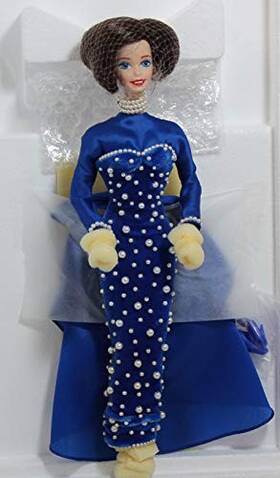 Barbie 12825 The Presidential Porcelain Collection Evening Pearl