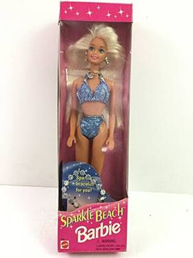 Barbie 13132 Mattel 1995 Sparkle Beach Doll