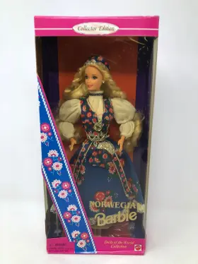 14450 Barbie Dolls Of The World Norwegian