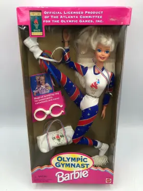 15123 Barbie Olympic Gymnast Mattel 1996 Atlanta Olympics