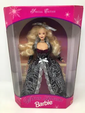17249 Barbie 1996 Winter Fantasy 2 Blonde - Sams Club Exclusive