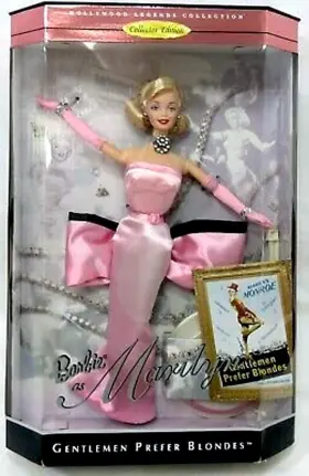 17451 Barbie Hollywood Legends Collection Marilyn Monroe In Gentlemen Prefer Blondes