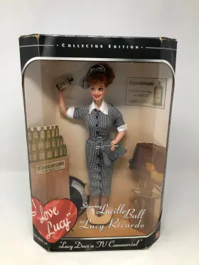 17645 Barbie I Love Lucy Does A Tv Commercial 1998 Doll