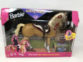 17718 Barbie Walking Beauty Horse