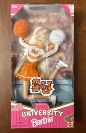 19163 Barbie Syracuse University Cheerleader