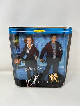 Barbie 19630 Pop Culture X Files And Ken Giftset 1998 Doll