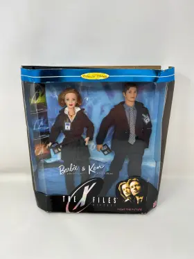 19630 Barbie Pop Culture X Files And Ken Giftset 1998 Doll