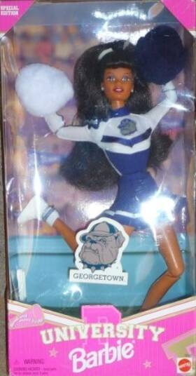 Barbie 19665 Duke University Cheerleader African-american