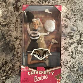 Barbie 19868 Purdue University Cheerleader