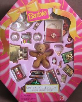 Barbie 20203 Holiday Presents Gift Set Special Collection 1998