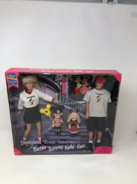 20221 Barbie Pop Culture Walt Disney World Resort Vacation Giftset 1998 Doll