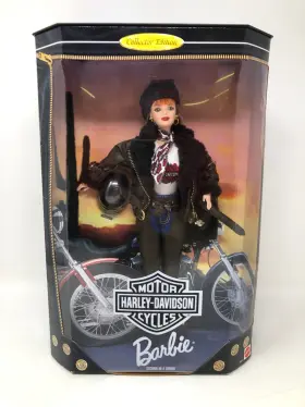 20441 Barbie Pop Culture Harley Davidson #2 1998 Doll