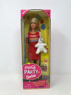 22964 Barbie Coca Cola Party Doll