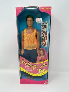 22995 Barbie Butterfly Art Ken Doll