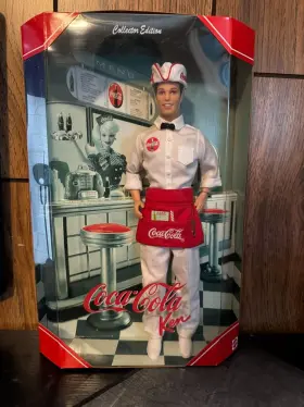 25678 Barbie Collector Series Coca-cola Ken 2000 Doll